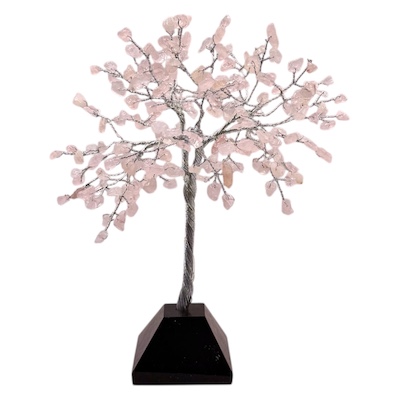40% OFF - Assorted 300 Bead Tree Black Tourmaline Stone Base